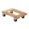 Vestil Tan Hardwood Dolly-Open Deck 1200lb Capacity Non-Marking 16 x 24 HDOF-1624-12-NM - alternate 1